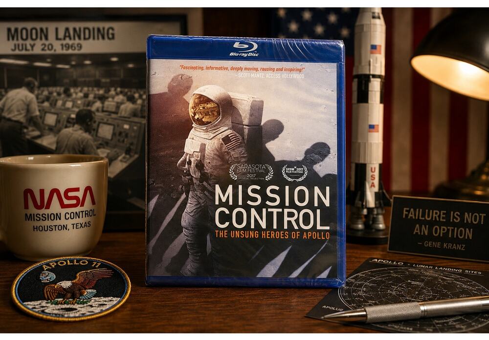 Mission Control The Unsung Heroes of Apollo Blu-ray NEW Factory Sealed 2017